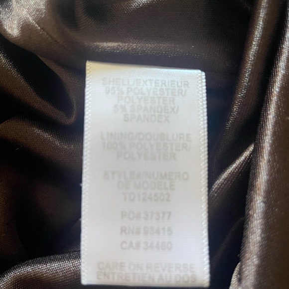 EUC Trina Turk Blue and Green Maxi dress size 0 - Picture 7 of 7